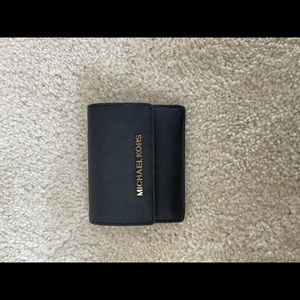Micheal Kors Small Black Wallet